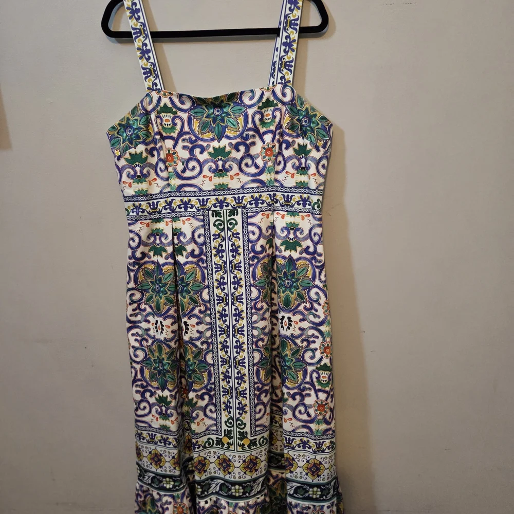 ANTONIO MELANI Multicolor Patterned Maxi Dress - Picture 2 of 7